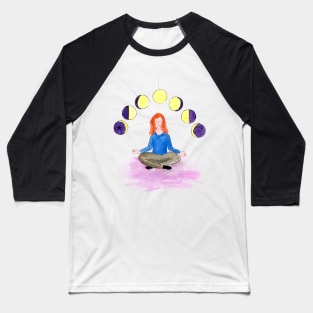 Meditation Baseball T-Shirt